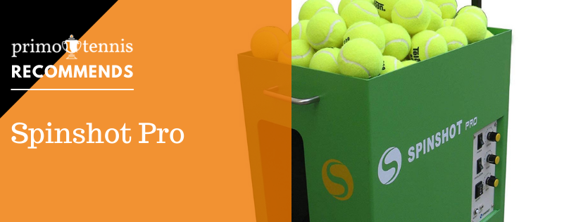 Spinshot Pro tennis ball machine