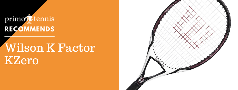 Wilson K Factor KZero advanced tennis player racquet