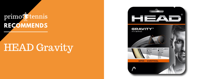 HEAD Gravity tennis strings to enhance spin