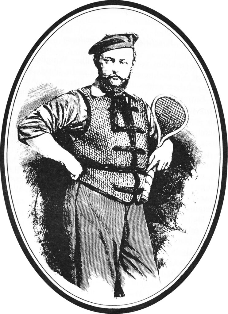 Inventor of tennis Major Walter Clopton Wingfield