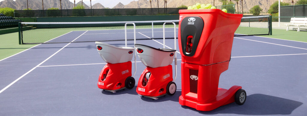 lobster tennis ball machine